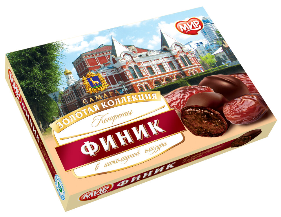  КФ МИР Финики в шоколадной глазури 160г  в Черняховске