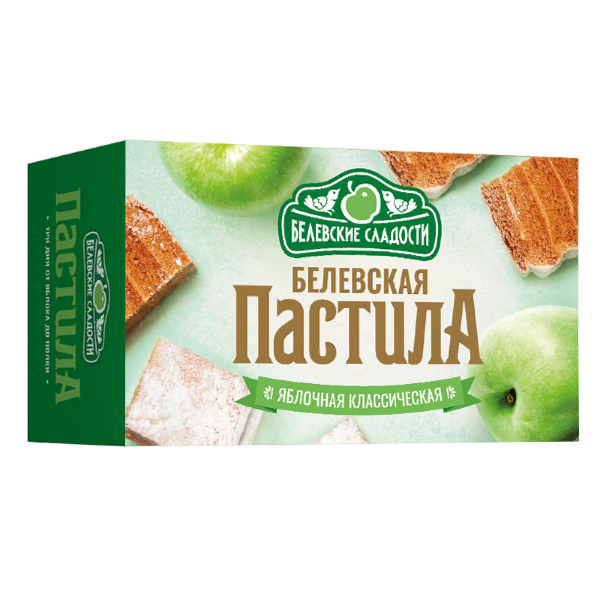 №2 Пастила  200г диетическая КЛАССИКА, НОВЫЙ ФОРМАТ (4 шт по 50гр)   в Черняховске